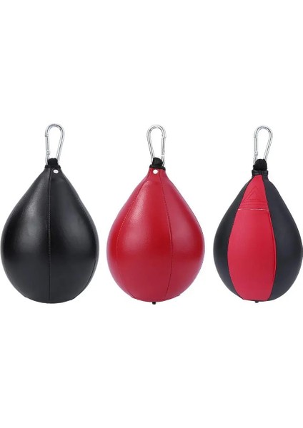 Siyah Stil 1 Adet Armut Boks Torbası Eğitim Hız Topları Mma Muay Thai Punch Fitness Spor Ekipmanları Eğitim Pu Asılı Boks Topu (Yurt Dışından) fiyatları