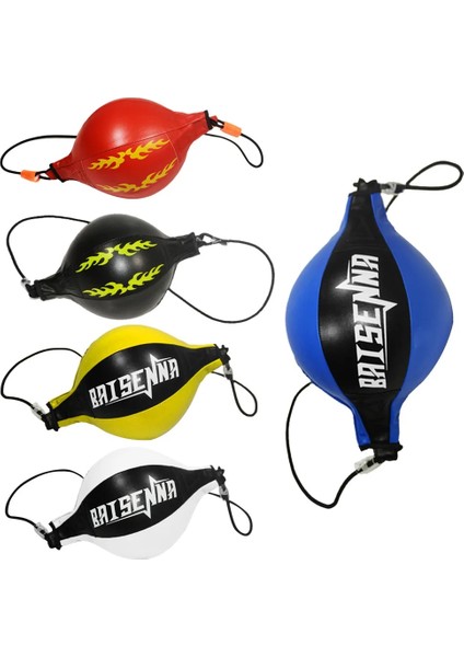 Kırmızı Stil Li Tasarım Pu Deri Boks Topu Armut Boks Torbası Refleks Hız Topları Fitness Eğitimi Çift Uçlu Boks Hız Topu (Yurt Dışından) modelleri