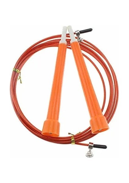 Turuncu Tarzı 3m Çelik Tel Atlama Atlama Ayarlanabilir Atlama Ipi Crossfit Fitness Ekipmanları Egzersiz Egzersizi (Yurt Dışından)