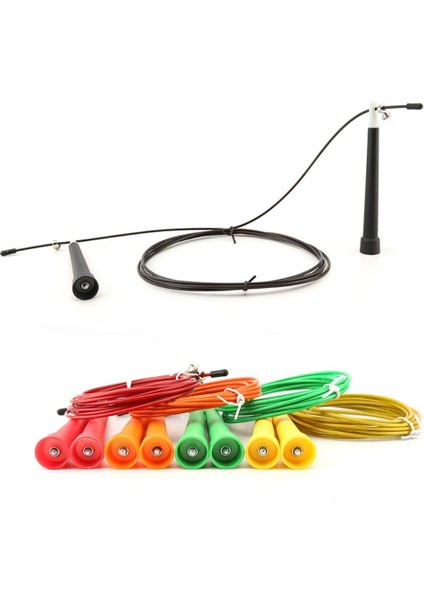 Turuncu Tarzı 3m Çelik Tel Atlama Atlama Ayarlanabilir Atlama Ipi Crossfit Fitness Ekipmanları Egzersiz Egzersizi (Yurt Dışından) modelleri