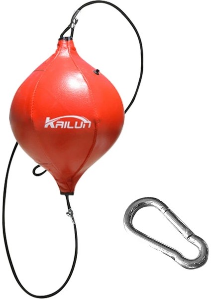 Kırmızı Stil Yetişkin Armut Şekilli Pu Boks Topu Refleks Dodge Hız Kapalı Egzersiz Spor Dekorasyon Için Asılı Spor Boks Çantası (Yurt Dışından)