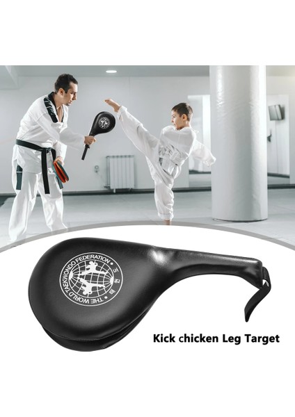 Siyah Beyaz Tarzı Tekvando Boks Pedi Sanda Ayak Hedef Punch Mma El Çocuklar Için Hedef Yetişkin Boxer Eğitim Boks Torbası (Yurt Dışından)