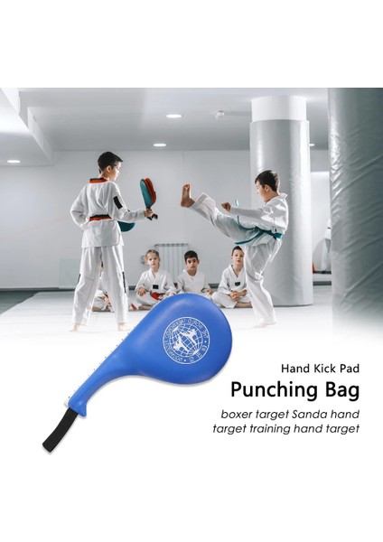 Siyah Beyaz Tarzı Tekvando Boks Pedi Sanda Ayak Hedef Punch Mma El Çocuklar Için Hedef Yetişkin Boxer Eğitim Boks Torbası (Yurt Dışından)