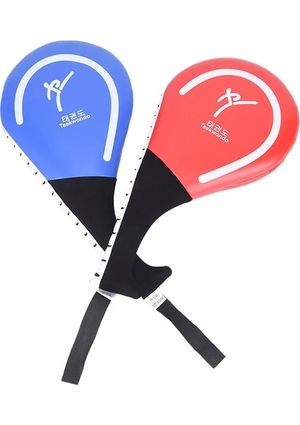 Kırmızı Stil Boks Eğitim Pedleri Taekwondo El Raketi Kick Takwondo Hedef Boks Pedi Karate Eğitimi Kickboks Kürek Boks Ekipmanları (Yurt Dışından) modelleri