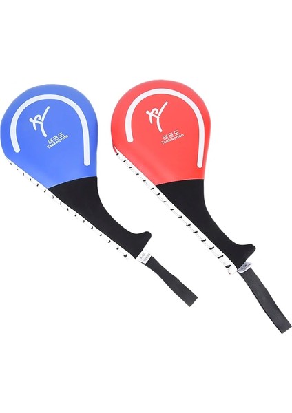 Kırmızı Stil Boks Eğitim Pedleri Taekwondo El Raketi Kick Takwondo Hedef Boks Pedi Karate Eğitimi Kickboks Kürek Boks Ekipmanları (Yurt Dışından) fırsatları