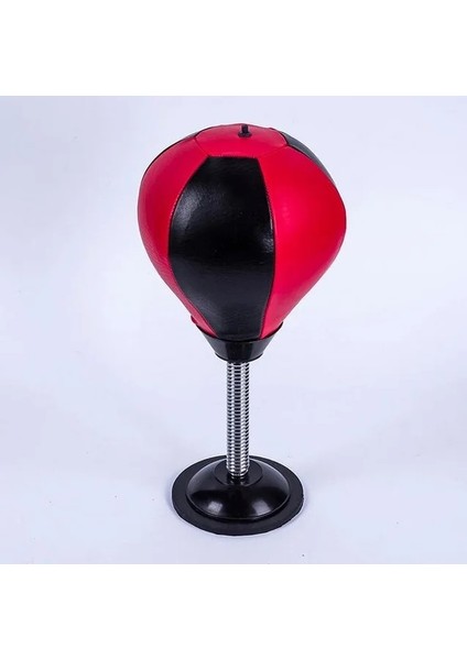 Siyah Kırmızı Stil Yüksek Li Masa Boks Boks Torbası Hız Topu Çantaları Pu Punch Eğitimi Fitness Sporları Pratik Stres Bırakma (Yurt Dışından)