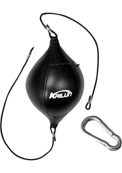 Siyah Stil Yetişkin Armut Şekilli Pu Boks Topu Refleks Dodge Hız Kapalı Egzersiz Spor Dekorasyon Için Asılı Spor Boks Çantası (Yurt Dışından)