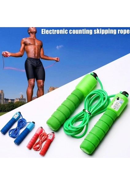 Kırmızı Stil Egzersiz Atlama Oyunu Fitness Aktivitesi Sayaçlı Atlama Ipleri Spor Fitness Ekipmanları Çocuk Yetişkin Atlama Ipi Sayacı (Yurt Dışından) fırsatları