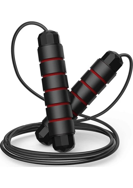 Beyaz Stil Fitness Atlama Ipi Dolaşmayan Ip Atlama Ipi Kablosu ve Egzersiz Ekipmanları Için 6" Hafızalı Köpük Kollar Aerobik Egzersiz Fitness (Yurt Dışından)