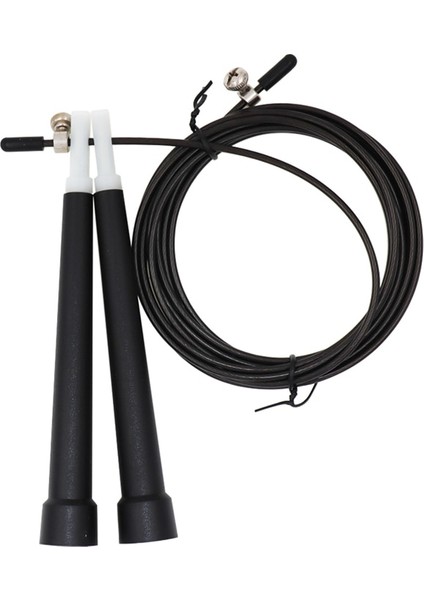 Siyah Pp Tarzı Hız Atlama Ipi Crossfit Profesyonel Erkek Kadın Spor Salonu Kablo Çelik Tel Rulman Atlama Ipi Ayarlanabilir Spor Atlama Ipleri (Yurt Dışından)