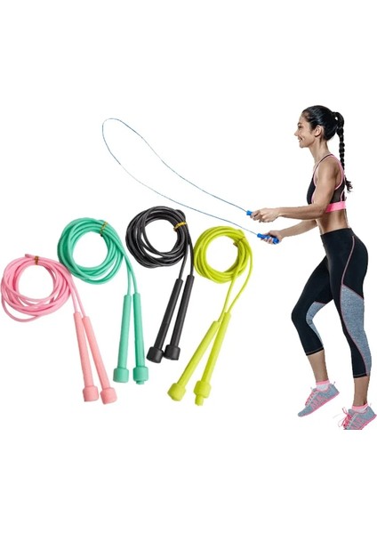 Pembe Tarzı Hız Atlama Ipi Crossfit Profesyonel Erkek Kadın Spor Salonu Pvc Ip Atlama Ipi Ayarlanabilir Fitness Ekipmanları Kas Boks Mma Eğitimi (Yurt Dışından) fiyatları