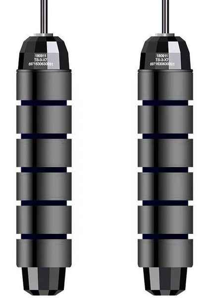 Siyah Stil Ayarlanabilir Boks Atlama Ipi Spor Salonu Ağırlıklı Atlama Yetişkin Hız Ipi Rulman Atlama Ipi Dolaşmayan Ip Atlama Hızı Crossfit (Yurt Dışından)