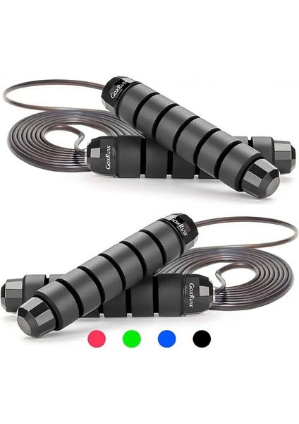 Siyah Stil Ayarlanabilir Boks Atlama Ipi Spor Salonu Ağırlıklı Atlama Yetişkin Hız Ipi Rulman Atlama Ipi Dolaşmayan Ip Atlama Hızı Crossfit (Yurt Dışından) modelleri