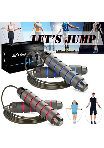 Mavi Stil 2020 Yüksek Hızlı Atlama Ipi Boks Mma Eğitimi Spor Salonu Fitness Için Çelik Halat (Yurt Dışından) fiyatları