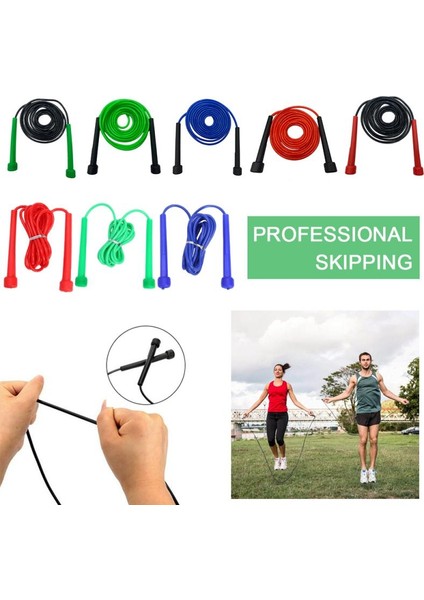No.6 Tarzı Yeni Çelik Tel Atlama Ayarlanabilir Atlama Ipi Fitness Ekipmanları Egzersiz Egzersizi 3 Metre Atlama Ipleri (Yurt Dışından) modelleri