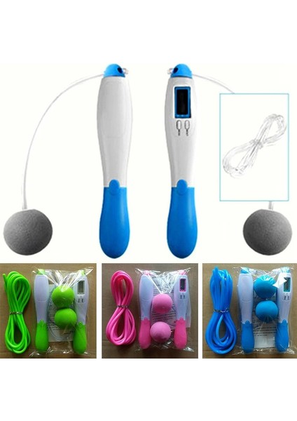 Yeşil Stil Elektronik Kablosuz Ip Atlama Dijital Kalori Sayacı Atlama Ipleri Spor Ip Atlama Ipleri Egzersiz Ayarlanabilir Ip Atlama Ipleri Calo (Yurt Dışından) fiyatları