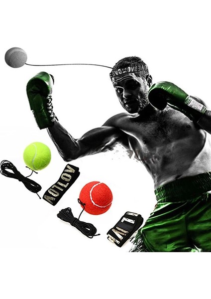 Sarı Stil Boks Reaksiyonu Topu Refleks Hız Yumruk Sanda Yükseltme Reaksiyonu El Göz Eğitimi Spor Salonu Muay Thai Fitness Egzersiz Boks Topları (Yurt Dışından) indirimleri