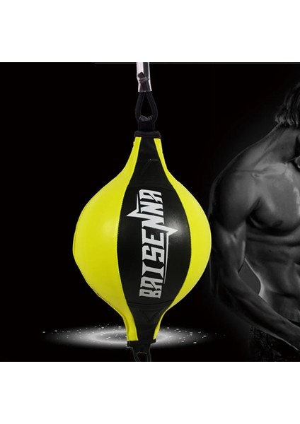 Sarı Stil Pu Boks Topu Armut Boks Torbası Eğitimi Reaksiyon Hızı Hız Topları Muay Thai Punch Boxe Fitness Spor Ekipmanları Eğitimi (Yurt Dışından) indirimleri