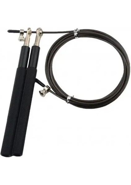 Siyah Stil Fitness Atlama Eğitimi Için Profesyonel Hız Ayarlanabilir Atlama Ipi Atlama Kablosu (Yurt Dışından)