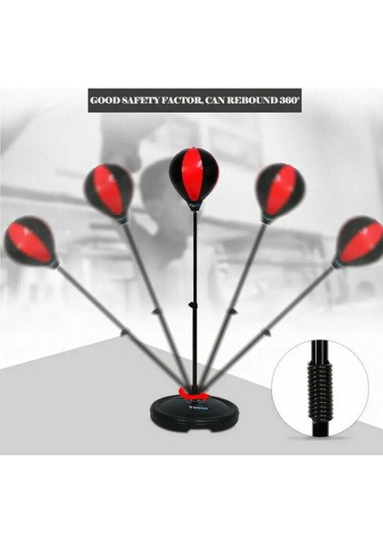 Karışık Renk Stili Ayarlanabilir Dikey Boks Topu Fitness Boks Pueed Rahat Çanta Çocuklar Için Hız Boks Topu Armut Boks Torbası F5I4 (Yurt Dışından) fırsatları