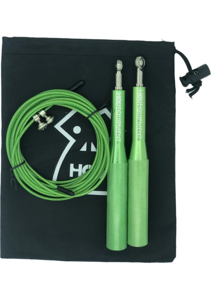 Açık Yeşil Tarzı Hou Egzersiz Hafif Rulman Ip Atlama Ipleri Çelik Tel Crossfit Boks Mma Eğitimi Kaymaz Ayarlanabilir Fitness Özelleştirilmiş Isim (Yurt Dışından) modelleri