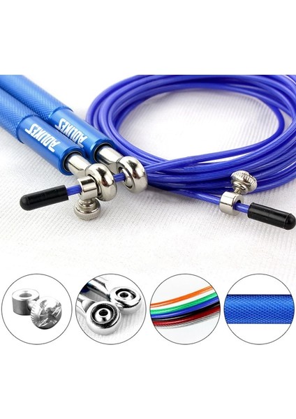 L Tarzı Hız Atlama Ipi Profesyonel Atlama Ipi Crossfit Mma Boks Spor Için Atlama Egzersiz Eğitimi Taşıma Çantası Yedek Kablo ile (Yurt Dışından) modelleri