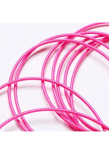 Pembe Tarzı 2.8 M Çelik Tel Atlama Ipleri Için Spor Crossfit Yedek Halat Değiştirilebilir Tel Kablo Metal Hız Tel Atlama Ipi Aksesuarları (Yurt Dışından) fırsatları