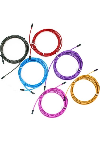 Pembe Tarzı 2.8 M Çelik Tel Atlama Ipleri Için Spor Crossfit Yedek Halat Değiştirilebilir Tel Kablo Metal Hız Tel Atlama Ipi Aksesuarları (Yurt Dışından) indirimleri