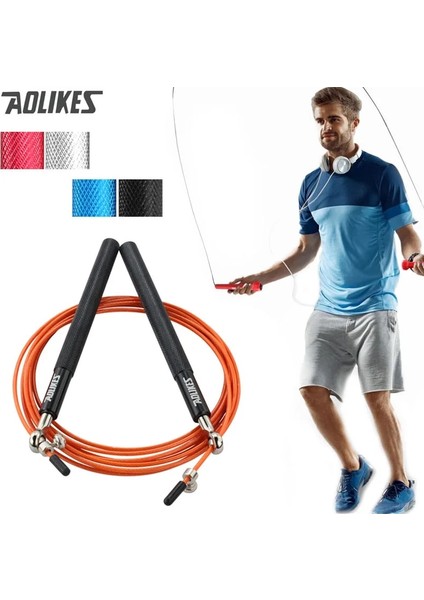 Chaoduo Shop C Siyah Stil Fitness Salonu Crossfit Hız Atlama Ipi Profesyonel Mma Boks Spor Için Ip Atlama Ipi Atlama Egzersiz Eğitimi Yedek Kablo (Yurt Dışından)