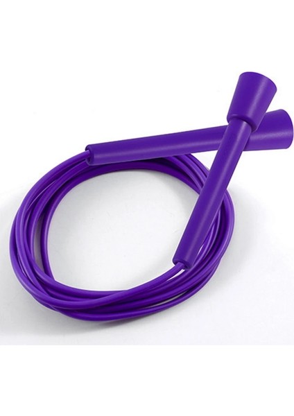 Kırmızı Stil 3m Uzunluk 5mm Çap Katı Yumuşak Pvc Kordon Atlama Ipi Yedek Yedek Ip Li Hiçbir Arapsaçı Çift Altında Aksesuarlar (Yurt Dışından)
