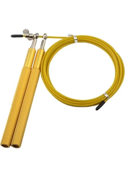 Sarı Stil Profesyonel Atlama Ipi 300CM Ip Atlama Ipi Fitness Rulman Atlama Ipi Ev Spor Salonu Spor Ipi Eğitim Ekipmanları Vücut Geliştirme (Yurt Dışından)