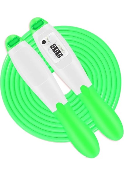 Yeşil Stil Sayaç Sporları Fitness Hızlı Hızlı Sayma ile Ayarlanabilir Atlama Ipleri Atlama Ip Atlama Ip Atlama (Yurt Dışından)