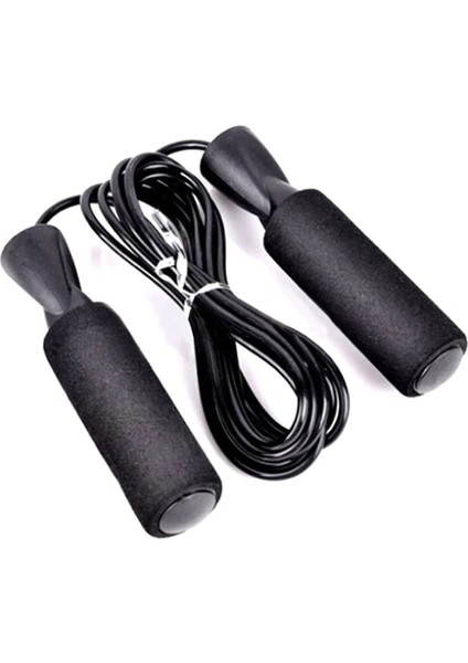 Siyah Stil Yeni Aerobik Egzersiz Boks Atlama Ipi Ayarlanabilir Haddeleme Hızı Fitness Erkek Kadın Anti-Sarma Rulman (Yurt Dışından)