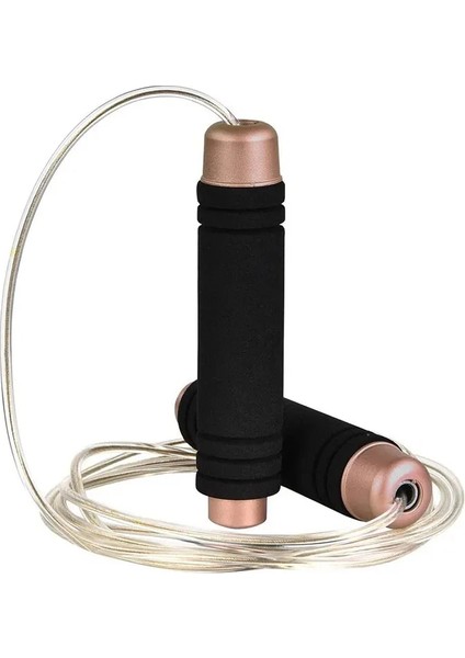 Siyah Altın Tarzı Atlama Ipleri Ağırlıklı Hızlı Hızlı Çelik Tel Ip Atlama Ipleri Çocuklar ve Yetişkinler Için Crossfit Egzersiz Boks Mma Gym Fitness Antrenmanı (Yurt Dışından)