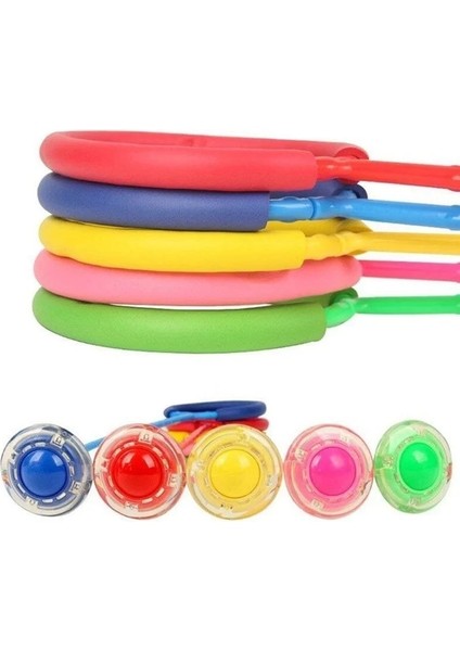 Sarı Stil Flaş Ip Atlama Topu Çocuklar Açık Hava Eğlenceli Spor Oyuncak LED Çocuk Atlama Kuvveti Reaksiyon Eğitimi Salıncak Topu Çocuk-Ebeveyn Oyunları (Yurt Dışından) modelleri