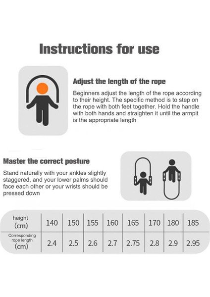 3m Atlama Ipleri Kablo Ayarlanabilir Pamuklu Çift Rulmanlı Crossfit Egzersiz Eğitimi Spor Fitness Ev Spor Salonu Ekipmanları (Yurt Dışından) fiyatları