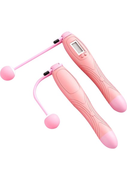 Yükseltilmiş Pembe Stil Akülü Atlama Ipleri Akıllı Elektronik Dijital Kablosuz Atlama Ipi Kalori Tüketimi Fitness Vücut Geliştirme Egzersiz Atlama Ipleri (Yurt Dışından)