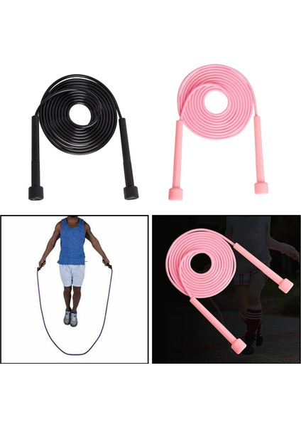 Pembe Tarzı Çocuklar Ip Atlama Ipi Ayarlanabilir Uzunluk Hafif Atlama Ipleri Kız Erkek, Okul Öncesi, Okul Çağı Çocukları Için (Yurt Dışından)