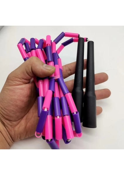 Bead 10FT Color4 Stili Sert Acele Atletizm Boncuklu Ipi + Gece Işık Yukarı Ipi Yetişkin Çocuk Çocuklar Atlama Ipi Ayarlanabilir (Yurt Dışından)