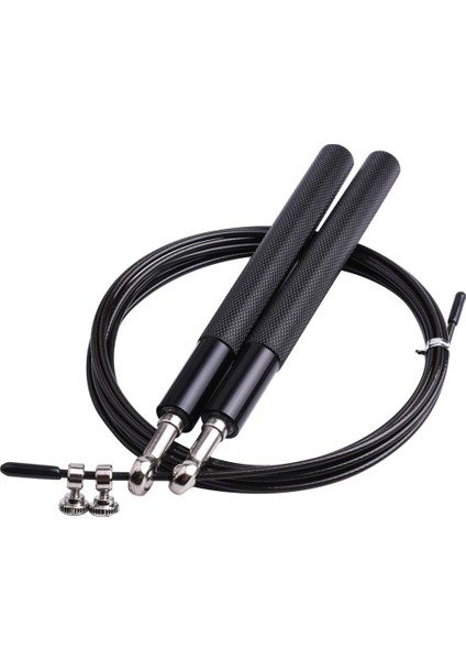 Siyah Stil Atlama Ipi Rulman Ip Atlama Ipi Crossfit Erkekler Egzersiz Ekipmanları Çelik Tel Ev Spor Salonu Egzersiz ve Fitness Mma Boks Eğitimi (Yurt Dışından)