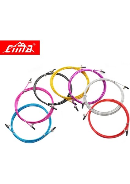 Kırmızı Stil Atlama Ipleri Için Vidalı Çelik Tel 3m Yedek Crossfit Fitness Ipi Değiştirilebilir Tel Kablo Metal Hız Atlama Ipi Atlama Ipi (Yurt Dışından) fiyatları