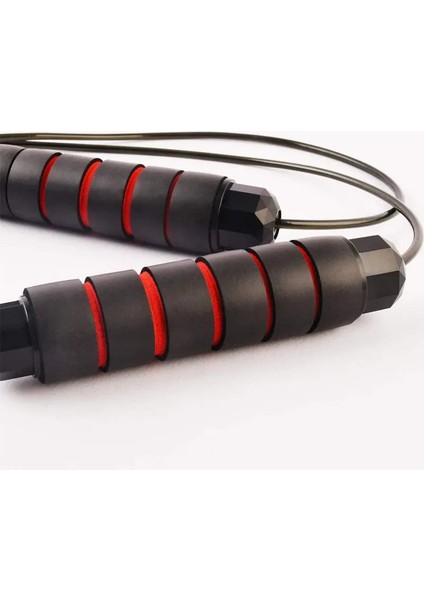 Siyah Stil Ip Atlama Ipi Hız Ağırlıklı Ip Atlama Ipi Egzersiz Eğitim Dişli Ayarlanabilir Çelik Tel Ev Gym Fitness Boks Ekipmanları (Yurt Dışından) indirimleri