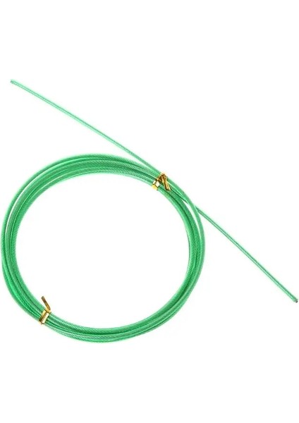 Yeşil Stil 3m Crossfit Değiştirilebilir Çelik Tel Kablo Hız Atlama Ipleri Yedek Ip Atlama (Yurt Dışından)