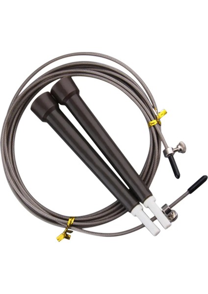 Siyah Stil Atlama Ipleri Kablo Çelik Ayarlanabilir Hızlı Hız Abs Kolu Atlama Ipleri Crossfit Antrenman Boks Sporları Egzersizleri (Yurt Dışından) modelleri