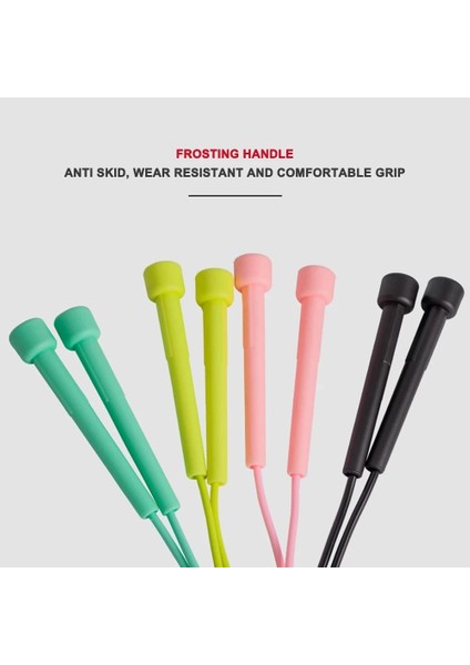 Pembe Tarzı Hız Atlama Ipi Crossfit Profesyonel Erkek Kadın Spor Salonu Pvc Ip Atlama Ipi Ayarlanabilir Fitness Ekipmanları Kas Boks Eğitimi (Yurt Dışından) fiyatları