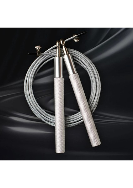 Gümüş Tarzı Fitness Atlama Eğitimi Için Profesyonel Hız Ayarlanabilir Atlama Ipi Atlama Kablosu (Yurt Dışından) indirimleri