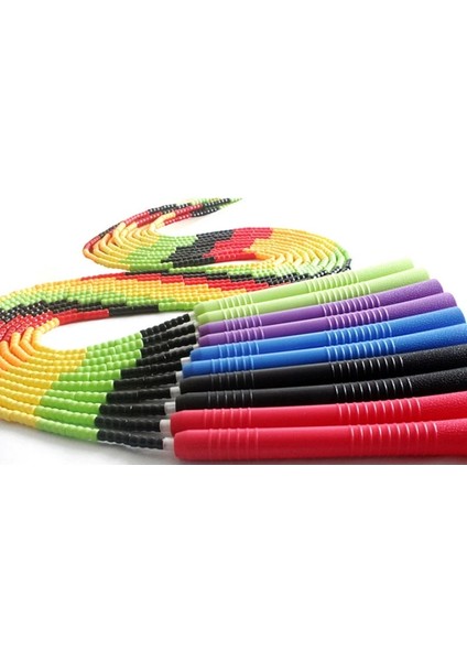 Morbeyaz Tarzı 10FT 9ft Hileler Beceriler Atlama Atlama Atlama Ip Pvc Bambu Acemi Yumuşak Boncuklu Boncuk Boncuklar Temel Dolaşmayan Parçalı Fitness (Yurt Dışından) modelleri