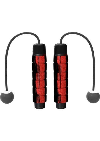 Kırmızı Stil Atlama Ipi Eğitimi Ipsiz Ip Atlama Ipi Fitness Ayarlanabilir Ağırlıklı Akülü Atlama Ipi Erkekler Kadınlar Çocuklar Için (Yurt Dışından)