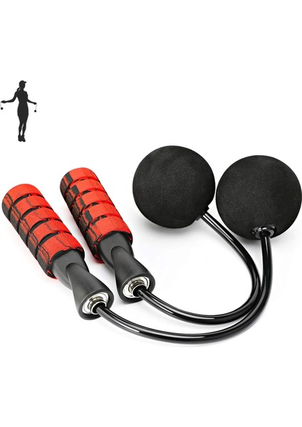 Kırmızı Stil Atlama Ipi Eğitimi Ipsiz Ip Atlama Ipi Fitness Ayarlanabilir Ağırlıklı Akülü Atlama Ipi Erkekler Kadınlar Çocuklar Için (Yurt Dışından) fiyatları