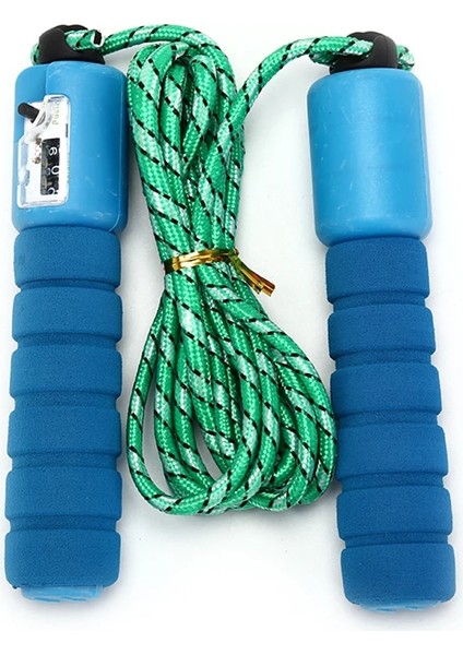Sarı Stil Sayaçlı Ipler Spor Fitness Ayarlanabilir Hızlı Hızlı Sayma Ip Atlama Ipi Ip Atlama Teli (Yurt Dışından)